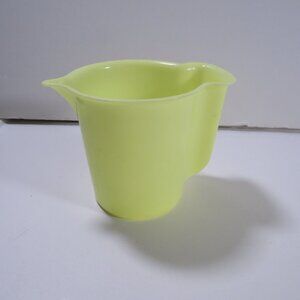 Real Vintage Tupperware Cup Mini-Pitcher Plastic YELLO